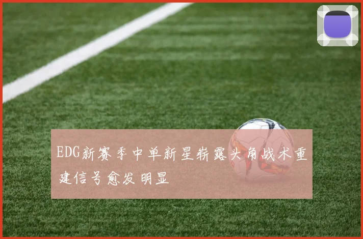 EDG新赛季中单新星崭露头角战术重建信号愈发明显